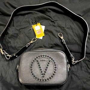 VALENTINO purse Mia Rock Studded Bag in Black